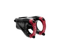 Funn Equalizer Potence 50mm, Drop/Rise 10mm, Collier 35mm (Rouge) | Alu 6061, orientation réversible flip-flop, large appui cintre, usage VTT enduro, trail, XC, descente et BMX