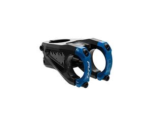 Funn Equalizer Potence avec une variation de hauteur de 10 mm - Longueur de potence de 50 mm avec collier de guidon de 31,8 mm (Bleu)