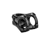 Funn Equalizer Potence de Vélo avec Aucune Élévation - Longueur de 35mm avec Collier de Guidon de 31.8mm, Potence en Alliage de 0 Degré pour Vélo de Montagne et Vélo BMX (Noir)