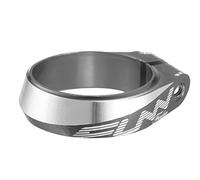 FUNN Frodon Bolt-on Collier de Selle avec Un diamètre intérieur de 34,9 mm, en Alliage léger et Durable, pour vélo de Montagne, vélo BMX et vélo de Route (Gris)