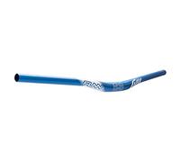 Funn Full on Cintre VTT avec Serrage de 31,8 mm et Largeur de 785 mm, Un Cintre rehaussé en Alliage Robuste et léger pour VTT, BMX et vélo de Route, Cintre VTT avec rehausse de 15 mm (Bleu)