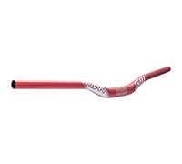 FUNN Cintre VTT Full On – alliage robuste et léger, serrage 31,8 mm, 785 mm, rehausse 30 mm – Rouge