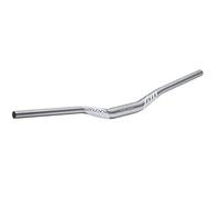 Funn Full On Cintre Riser, Collier 35mm, Largeur 785mm, Rise 30mm (Gris) | Alu AL6061 triple butté, backsweep court, finition sablée anodisée, usage VTT trail, enduro, BMX et route