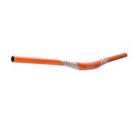 FUNN Full on Cintre VTT avec Serrage de 31,8 mm et Largeur de 785 mm, Un Cintre rehaussé en Alliage Robuste et léger pour VTT, BMX et vélo de Route, Cintre VTT avec rehausse de 15 mm (Orange)