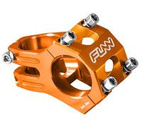 Funn Funnduro Potence VTT avec Collier de Guidon de 31,8 mm - La Potence en Alliage Ultraplégère et Robuste Ultime pour Vélo de Montagne et Vélo BMX, Longueur de Potence 45 mm (Orange)