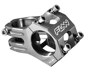 FUNN Funnduro Potence VTT avec Collier de Guidon de 31,8 mm - La Potence en Alliage Ultraplégère et Robuste Ultime pour Vélo de Montagne et Vélo BMX, Longueur de Potence 45 mm (Gris)