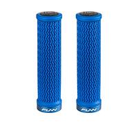 Funn Holeshot Poignées VTT Simple Lock-on | Caoutchouc souple, embout durci, zone paume renforcée, Ø ext. 31mm, grandes mains, usage VTT et BMX