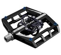 Funn Mamba Pédales Automatiques VTT, Double Face, Cales SPD (Noir)