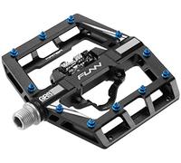 FUNN Paire de pédales semi-automatiques Mamba GRS avec cages Single-Side SPD Noir