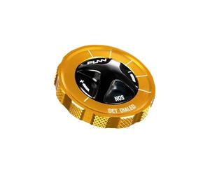 Funn NOS Bouchons de Valve Fourche RockShox 35 et 38mm, Type RS (Or)