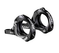 FUNN RSX Potence Direct Mount Double Té, Collier 35mm, Rise 20mm (Noir)