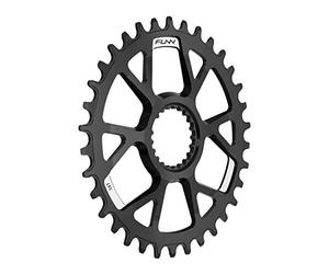 FUNN Solo DS Plateau Étroit et Large pour Pédalier Shimano Direct Mount, 34 Dents (34T)