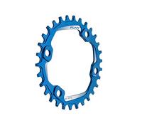 Funn Solo Plateau Narrow Wide, BCD 96mm Asymétrique, 30T (Bleu)