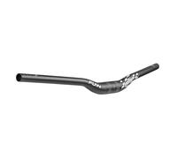 Funn Speedrun Junior Guidon de VTT Junior avec Collier de Serrage de 31.8mm et Largeur de 680mm, Convient pour Les poignées de vélo de 19mm de diamètre intérieur (Noir)