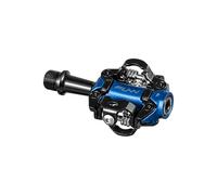 Funn Tactic Pédales Automatiques VTT, Légères, pour XC et Gravel | AL6061 forgé, SPD double face, tension réglable, axe CrMo, profil 18mm, facteur Q 52mm, cales incluses