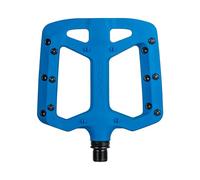 Funn Taipan Pédales de Vélo en Thermoplastique Renforcé de Fibre de Verre avec Axes CrMo de 9/16 Pouces et Broches Confortables pour Les Tibias pour VTT/BMX/Urbain/Gravier (Bleu)