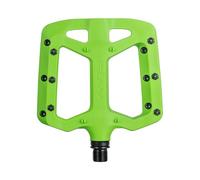 Funn Taipan Pédales Plates VTT Plastique, Axe CrMo (Vert)