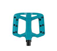 Funn Taipan S Pédales De Vélo en Thermoplastique Renforcé De Fibres De Verre avec Axes en CrMo De 9/16 Pouces pour VTT/BMX/Urbain/Gravel, Adaptées Aux Jeunes, Enfants Et Adolescents (Turquoise)
