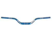 Funn Upturn Guidon de VTT à haute élévation avec collier de serrage de 31,8 mm et largeur de 785 mm, guidon en alliage léger et durable pour vélo MTB et BMX, élévation de 75 mm (Bleu)