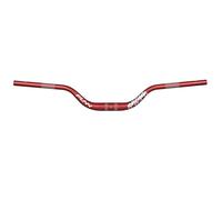 Funn Upturn Guidon de VTT à haute élévation avec collier de serrage de 35 mm et largeur de 800 mm, guidon en alliage léger et durable pour vélo MTB et BMX, élévation de 75 mm (Rouge)
