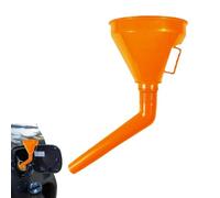 Funnel Long Angle d'angle de ravitaillement avec filtre, juge automobile, entonnoir de pétrole pour voiture avec poignée | Huile moteur, carburant, grand diamètre, entonnoir pour fluide pour les
