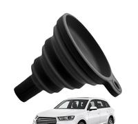 Funnels For Automotive Use - Car Oil Funnel | Foldable Silicone Splash-Proof Universal Multi-Purpose | Automotive Use Oil Change Funnel | Wide Mouth Flexible Universal Foldable For Kitchen Canning