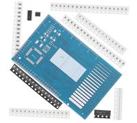 FUNNETOYU 1 Ensemble Kit de Pratique de Soudure SMD de Formation pour Les Compétences Soudure et Techniques de Soudage Matériaux pour Apprentissage Électronique
