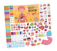 FUNNETOYU 1 Ensemble Livre cognitif de la Petite enfance Cahier d'activité préscolaire Livres pour Tout-Petits Cahier d'exercices pour Tout-Petits Livre pour Tout-Petit Papier