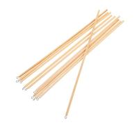 FUNNETOYU 10 Pièces DIY Shadow Puppet Handles Wooden Control Rods for Traditional Chinese Puppet Crafting and Performances