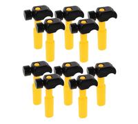 FUNNETOYU 10 Pièces Outils en Plastique Mini Hammer Toy marteaux de Jouets pour Les Enfants de Marteau en Plastique Les Enfants Font Semblant de Jouer des Outils