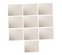 FUNNETOYU 10 Pièces Plaque Mica Isolante pour Micro Ondes Accessoires de Protection Thermique Découpable