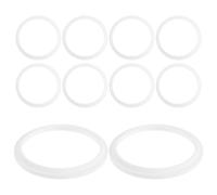FUNNETOYU 10 Pièces Replacement Silicone Lid Gaskets For Bento Lunch Box Insulated Food Container Sealing Rings Compatible With Omiebox Multipurpose Seals For School Office Picnic And Travel