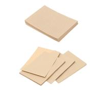 FUNNETOYU 100 feuilles Papier Kraft Lettre Vintage Papier à Rétro avec Lignes pour Notes Poèmes de et Authentique