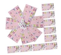 FUNNETOYU 100 Pièces de Récompense Cartoon à Perforer Multiples Usages pour Enseignants et Parents Encouragement École et Bureau