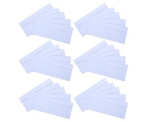 FUNNETOYU 100 Pièces Enveloppe sans Fenêtre Autocollante en Papier Offset Blanc, Design Occidental Professionnel, Fermeture Auto-adhésive, pour Organisation de Documents et Mailing