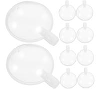 FUNNETOYU 100 pièces Insert Sonore Accessoires Remplacement Outil Réparation pour Jouets à Bruit pour Animaux Plastique
