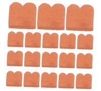 FUNNETOYU 100 Pièces Mini Blocks DIY Micro Landscape Bricks Realistic Miniature Table Architecture Accessories for Craft Enthusiasts