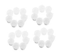 FUNNETOYU 100 Pièces Mini Lunch Boxes Miniature Plastic Bowls Dollhouse Accessories Realistic Mini Bowls for Dollhouse Kitchen Decor and DIY Craft