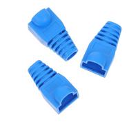 FUNNETOYU 100 pièces Protection pour Câble Réseau Capuchon Plastique Anti-poussière et Anti-Casse Protège Connecteur Ethernet Embouts Robustes pour Prolonger la Durée de Vie des Câbles