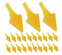 FUNNETOYU 100pièces Becs De Poule Plastique pour Artisanat Accessoires pour Jouets Peluche De Poules Et Oiseaux Becs De Canard pour Projets Manuels