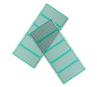 FUNNETOYU 10pièces Carte PCB Double Face pour Soudage DIY Circuit Imprimé Pré-étamé Plaque Essai pour Montage Soi-même