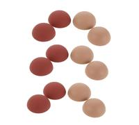 FUNNETOYU 12 Pièces Magnets Photo Magnétiques Décoratifs Mat Demi-sphériques pour Réfrigérateur et Tableau Stickers Magnétiques pour Bureau Classe et Organisation Instantanée