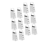 FUNNETOYU 12 Pièces Râpe Fromage Mini Acier Inoxydable Manche Antidérapant Trancheuse Précise pour Cuisine Légumes Fruits Compacte Portable