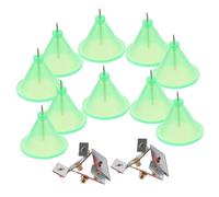 FUNNETOYU 16 Pièces Lot de Aiguilles Magnétiques Forme Daile avec Support Outil Pédagogique Scientifique pour École et Collège Démonstration Magnétisme et Expériences