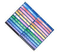 FUNNETOYU 1ensemble Cartes Pédagogiques Numériques De Fractions Et Décimales Éducatif Pour Apprentissage Des Mathématiques Visualisation Des Concepts