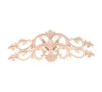 FUNNETOYU 2 pièces Appliques Sculpté Décorations Murales Classiques pour Meubles Armoires Portes Élégantes et Résistantes