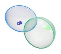 FUNNETOYU 2 Pièces Cloche Alimentaire Maille Métallique Protection Insectes pour Cuisine et Extérieur Couvercle Alimentaire Pratique et Respirant pour BBQ Fruits et Légumes