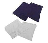 FUNNETOYU 2 pièces Couverture Dallaitement Multifonction Écharpe Poncho Respirante Sans Odeur Adaptée Stroller et Maternité
