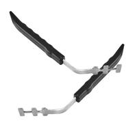 FUNNETOYU 2 pièces Élévateur de Barbecue INOX Outil Multifonction Antibrûlure Pince Gril Sécurisée pour Extérieur