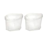FUNNETOYU 2 pièces Filtre Lait Noix Réutilisable à Lait Végétal Multifonction pour Jus Fruits Soja et Yaourt
